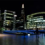 Photo of the shard in London at Night